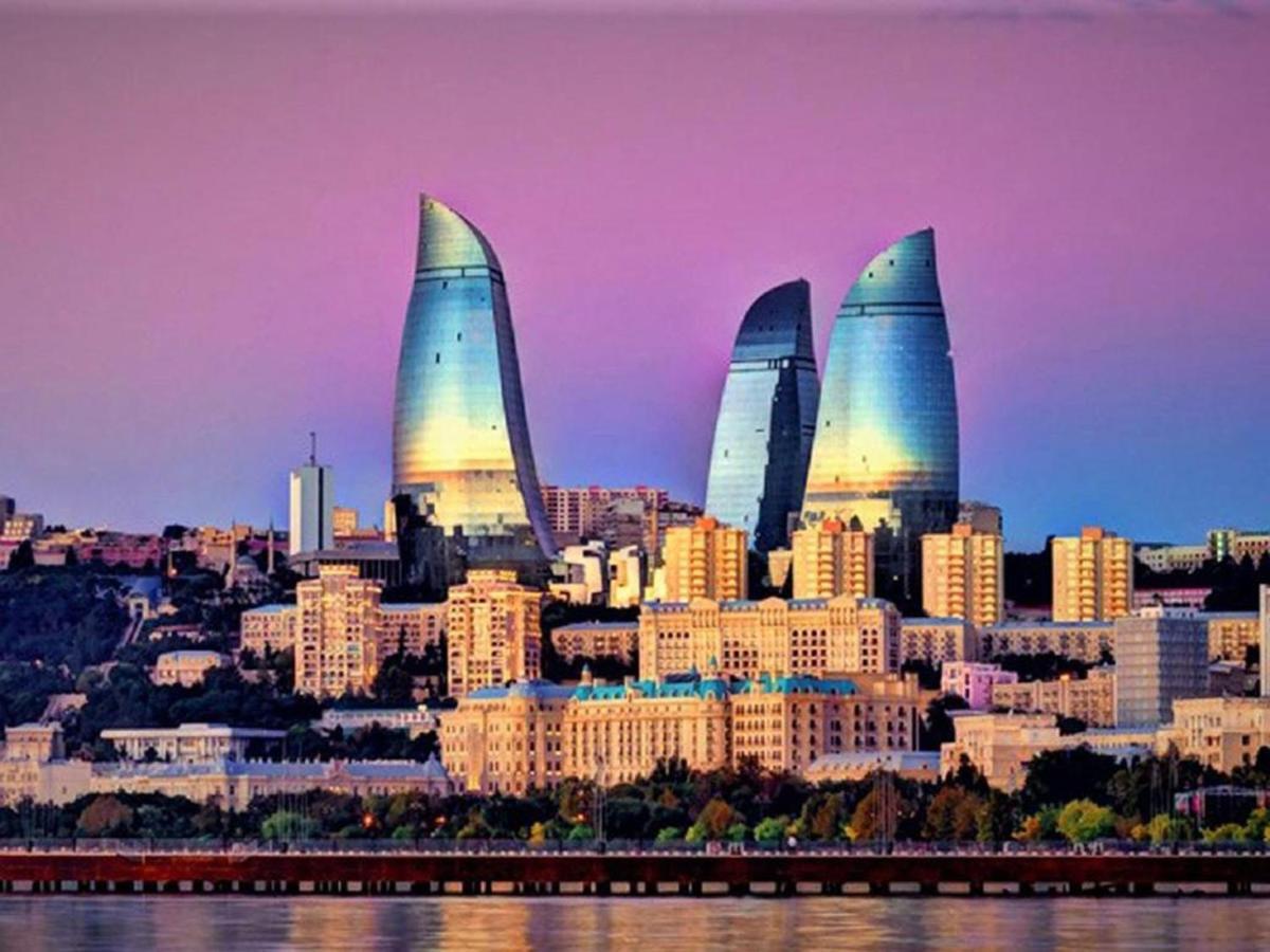 Check-In Apartment Near Fountain Square Vidadi Str Baku Exterior photo